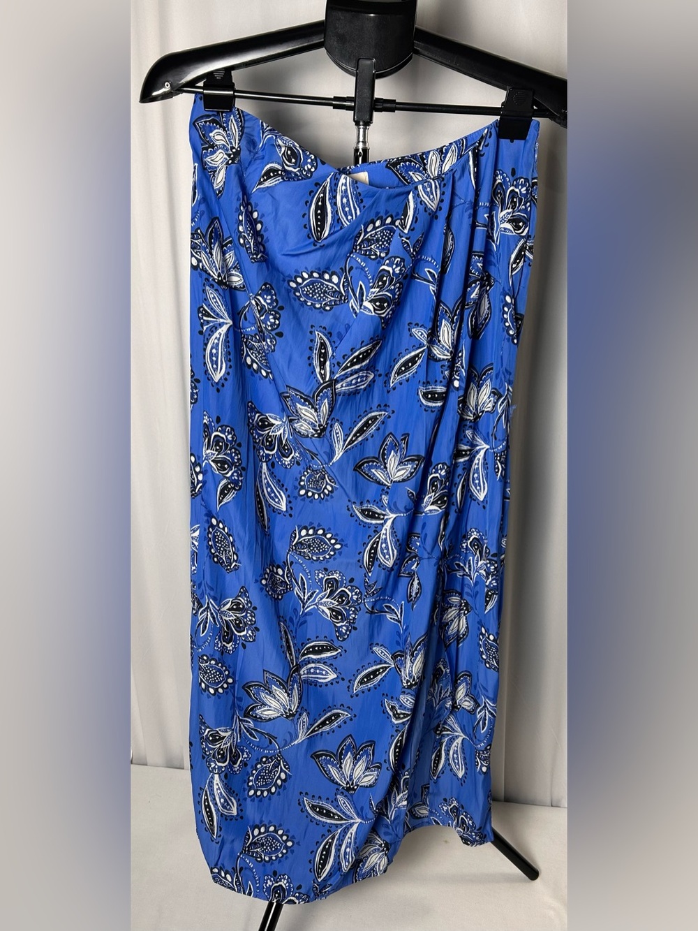 a new day Blue Floral Swim Sarong Cover-Up
